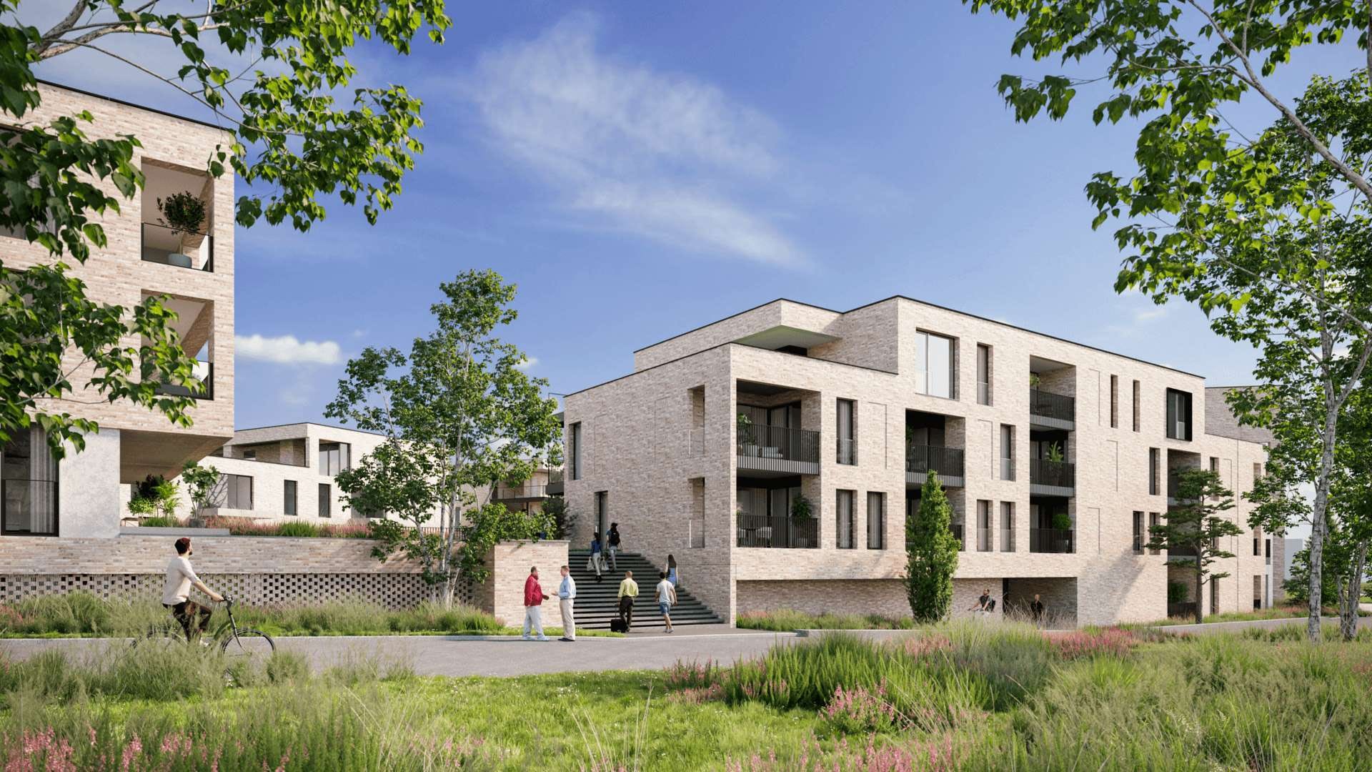 PPS Mijnpark Houthalen-Helchteren a-tract architecture appartementen